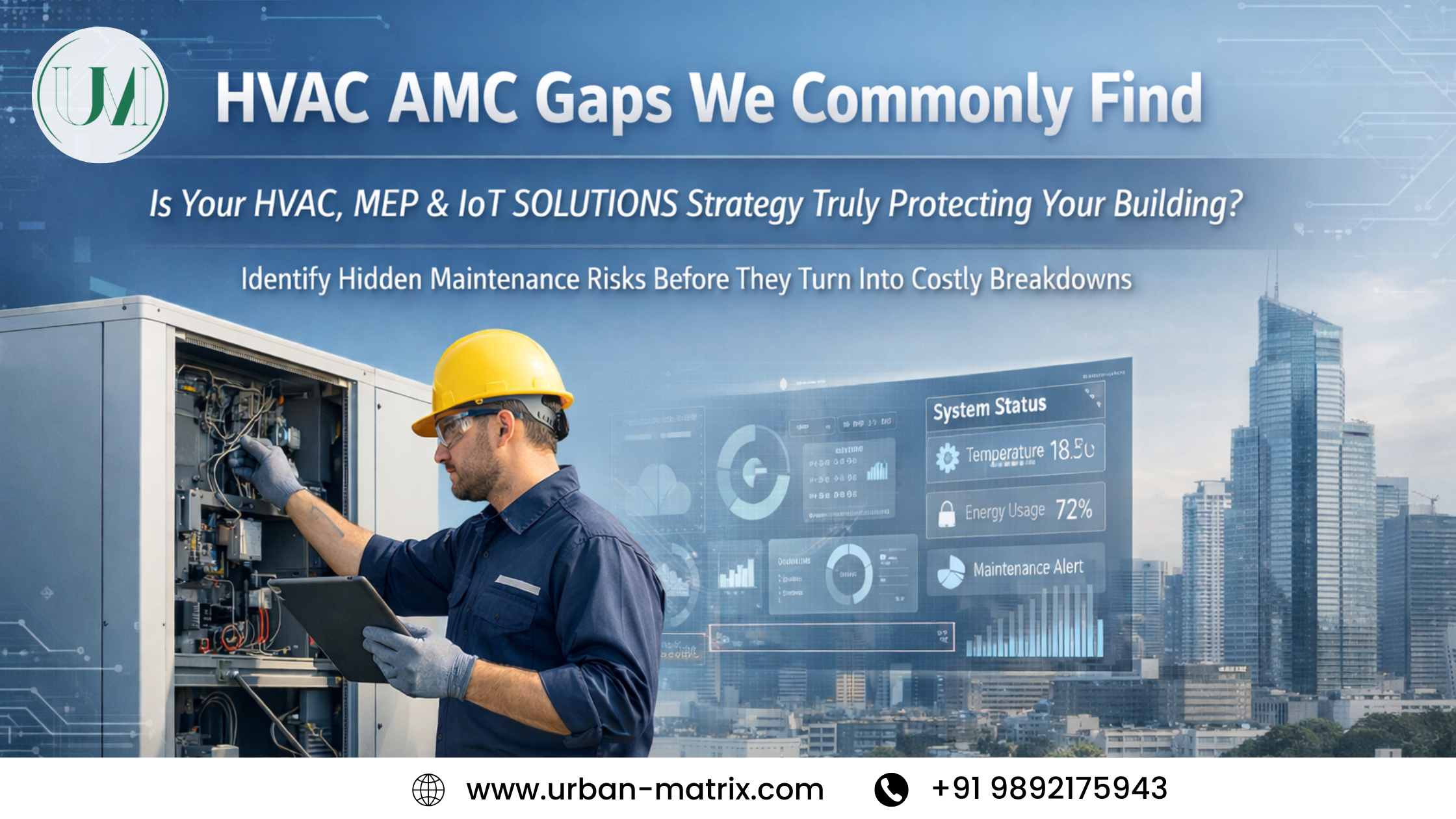 HVAC and MEP & IoT SOLUTIONS | Urban matrix in Mumbai