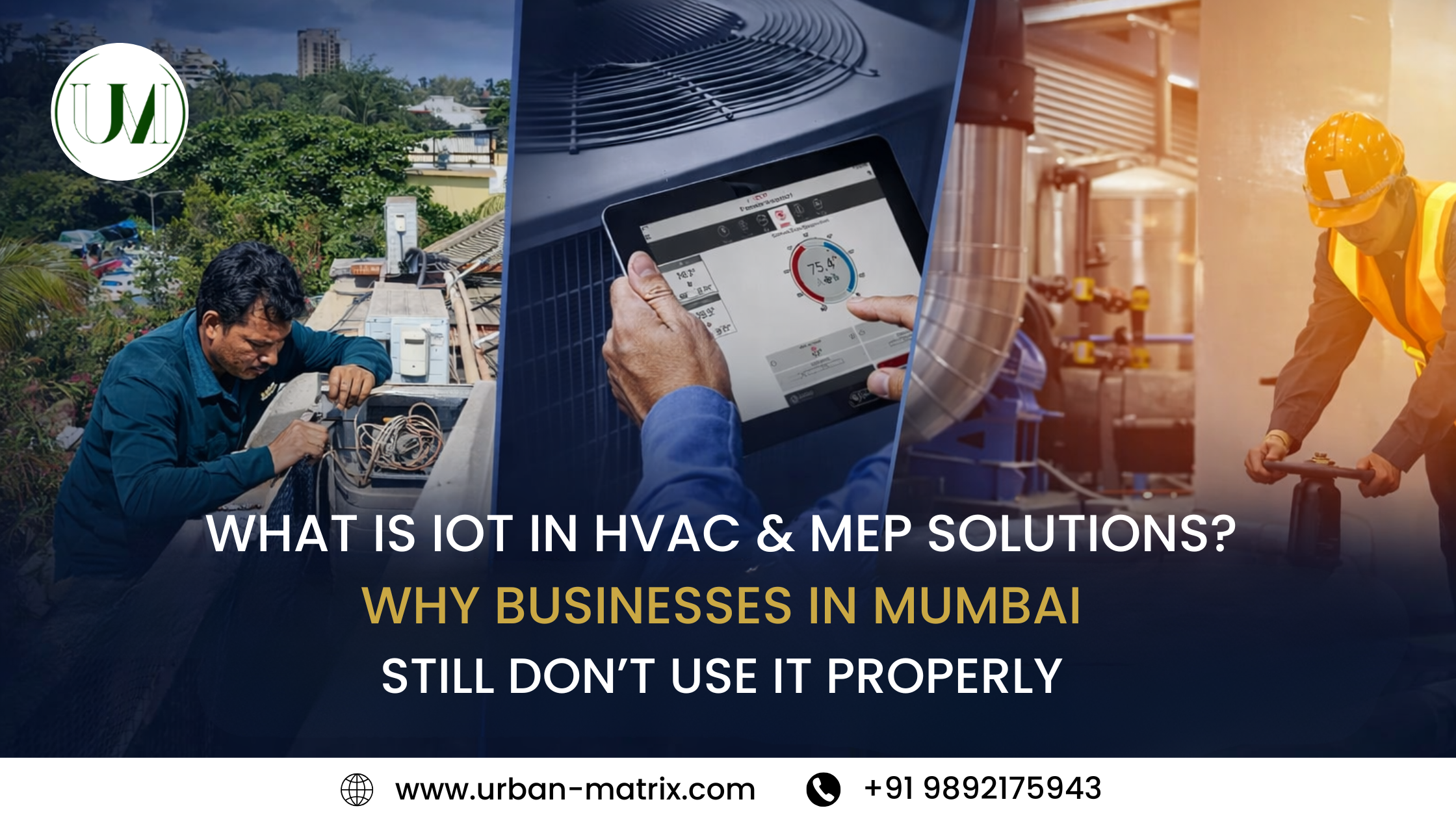 Hvac Mep & IoT Solutions | Urban Martix in Mumbai