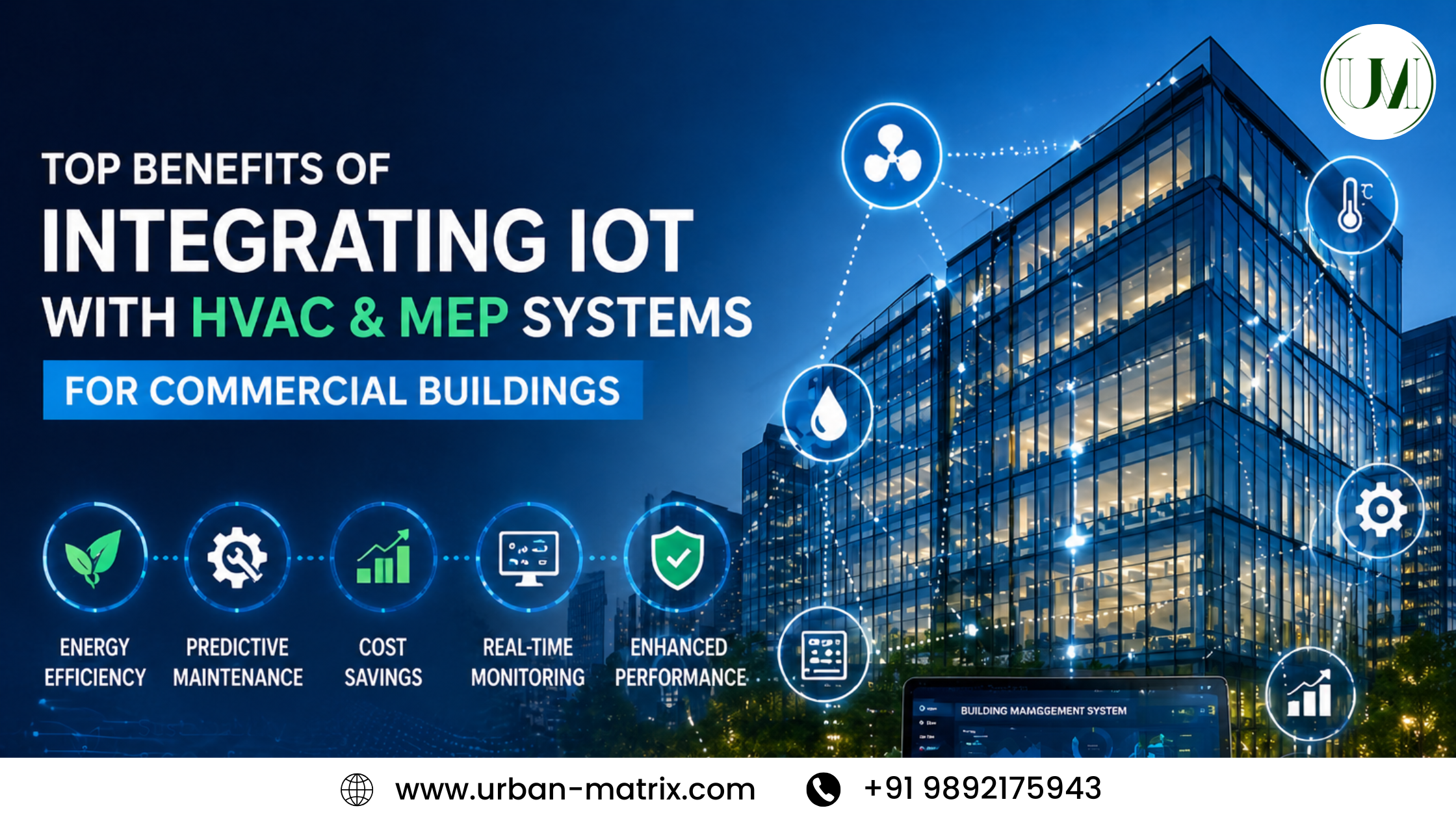 Hvac, Mep & IoT Solutions | Urban Matrix in mumbai