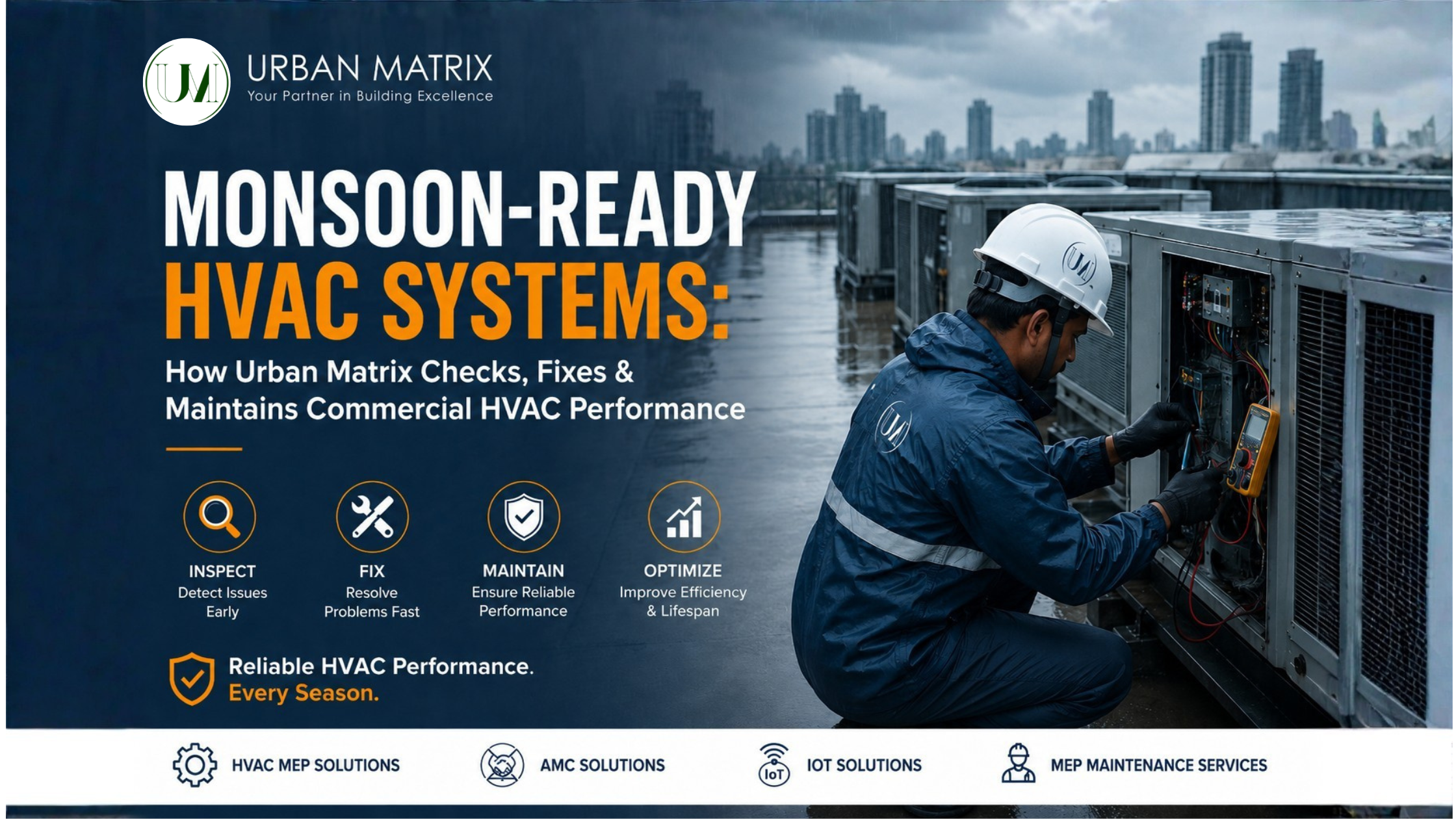 Hvac, Mep & IoT Solutions | Urban matrix in mumbai