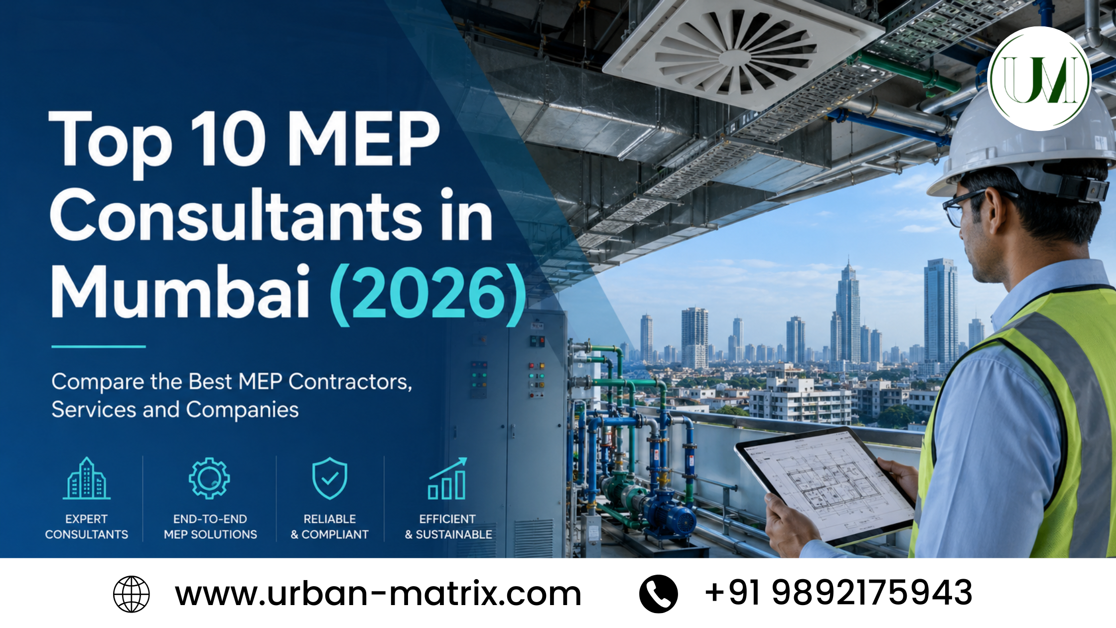 Hvac, Mep & IoT Solutions - Urban Matrix in Mumbai