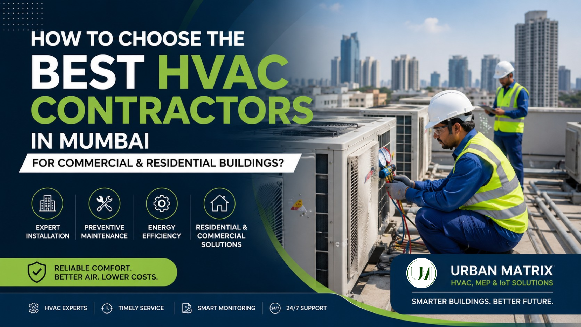 Hvac, Mep & IoT Solutions in Mumbai - Urban Matrix
